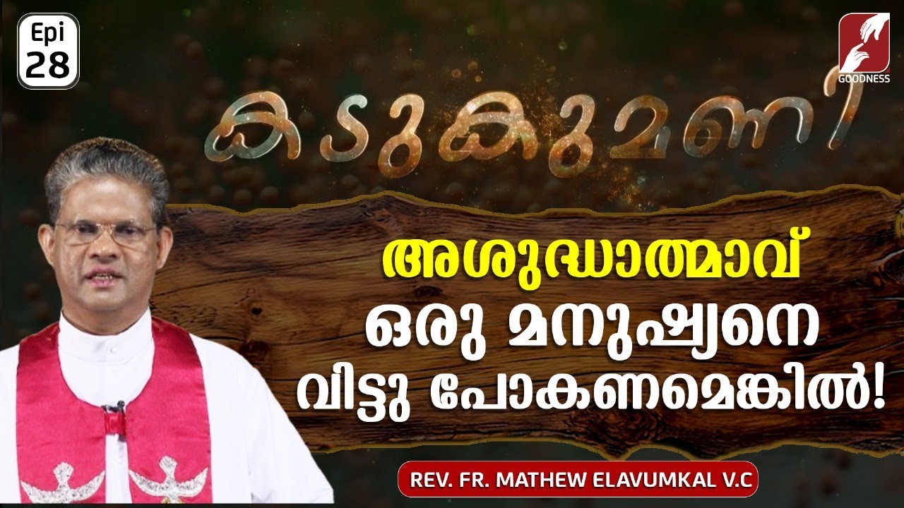 Kadukumani | Epi 28 | FR MATHEW ELAVUMKAL VC | അശുദ്ധാത്മാവ് ഒരു മനുഷ്യനെ വിട്ടു പോകണമെങ്കിൽ!
