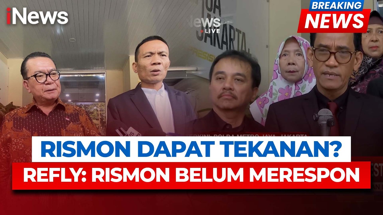 BREAKING NEWS Rismon Minta Restorative Justice Kasus Ijazah Jokowi, Ikut-Ikut Eggi Sudjana? | 12/3