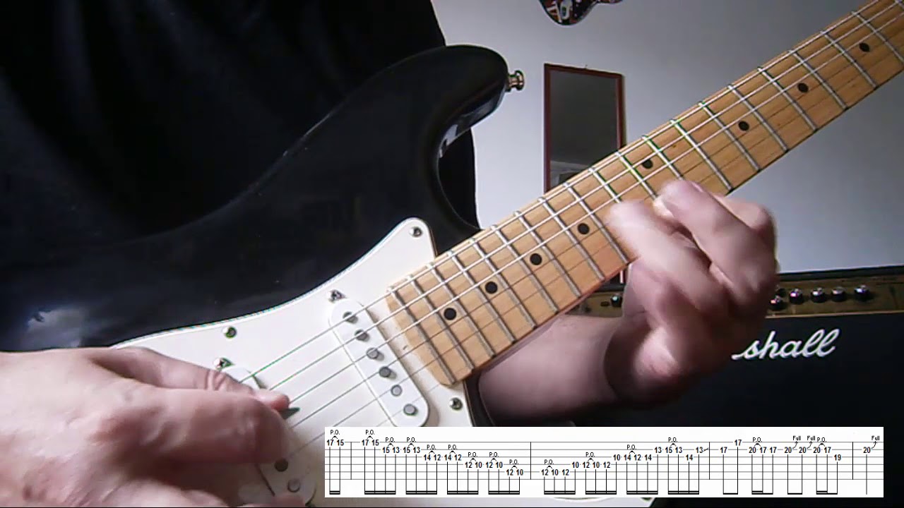 BTO - Hold Back The Water ( guitar cover w/ tabs)