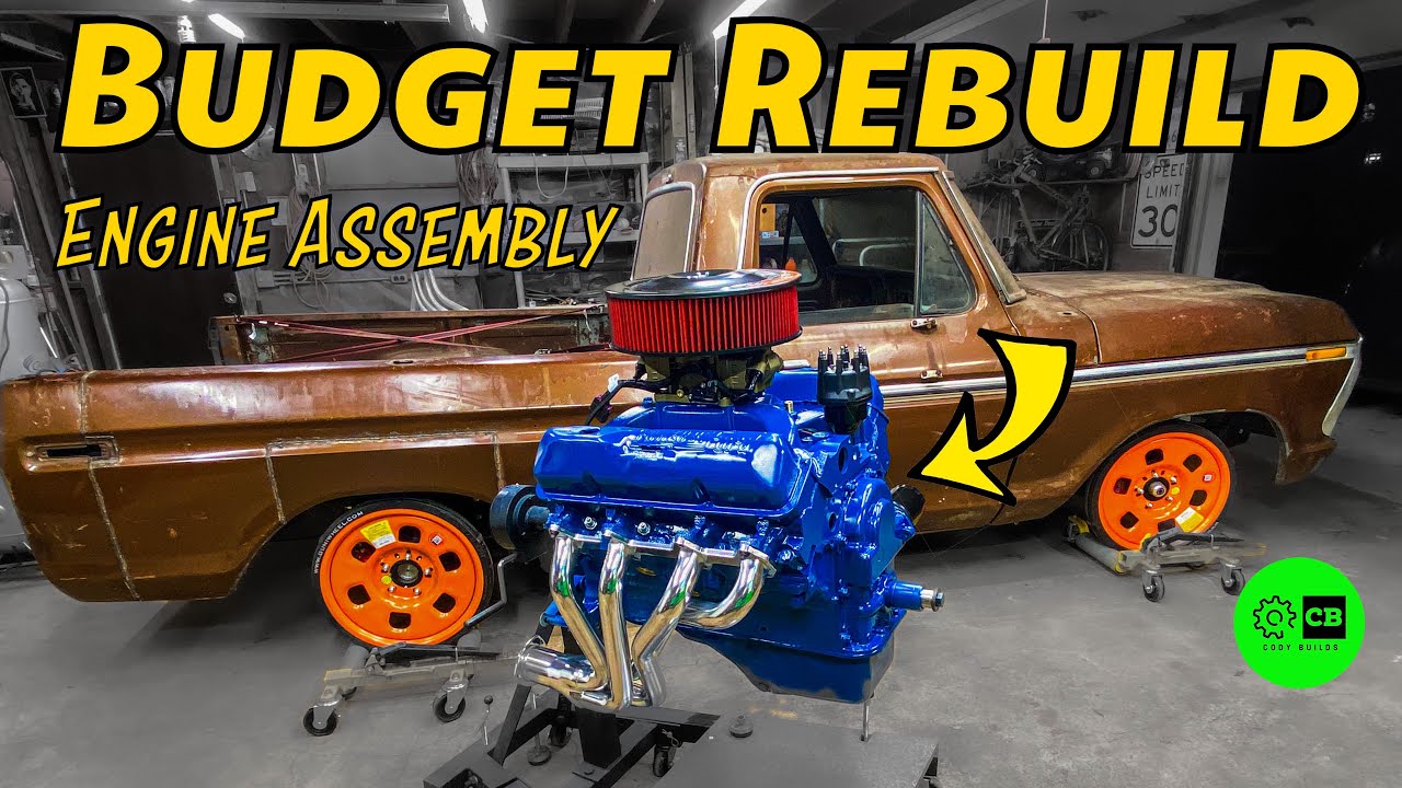Assembling my Budget Rebuild FORD FE 390 Engine!