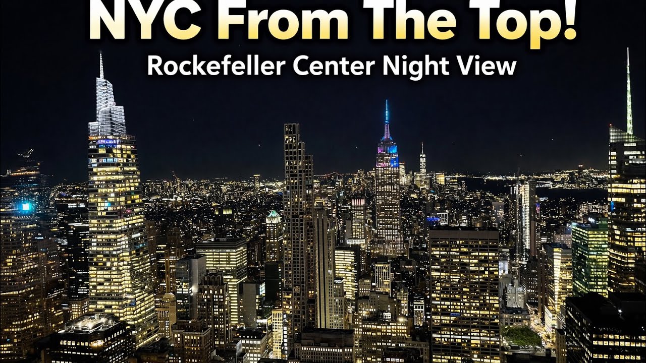 NYC Skyline at Night – This View Left Me Speechless