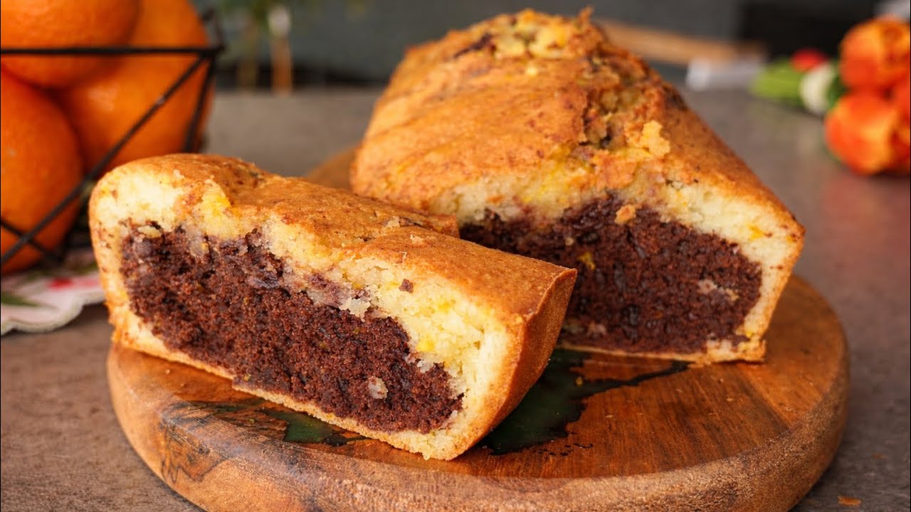 POSNI JAFFA KOLAČ NA VODI🍊BEZ KAPI ULJA✨MEKAN, SOČAN I GOTOV ZA 5 MINUTA!Vegan Jaffa Cake