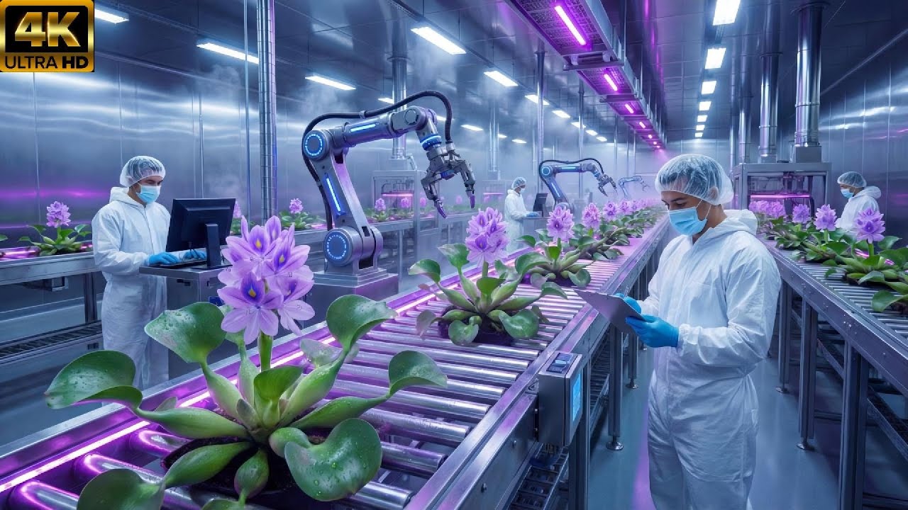 How Water Hyacinth Is Transformed Into World-Class Products | Complete Manufacturing Process