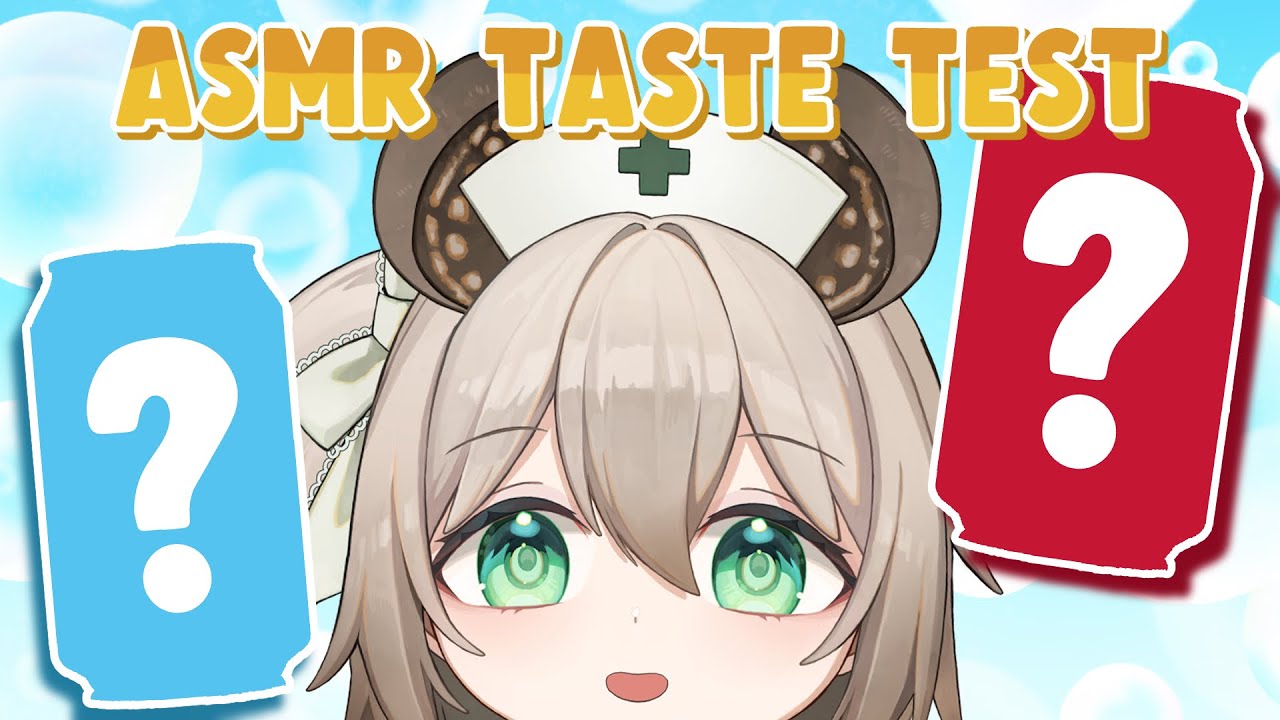 【ASMR TASTE TEST】 April fools!