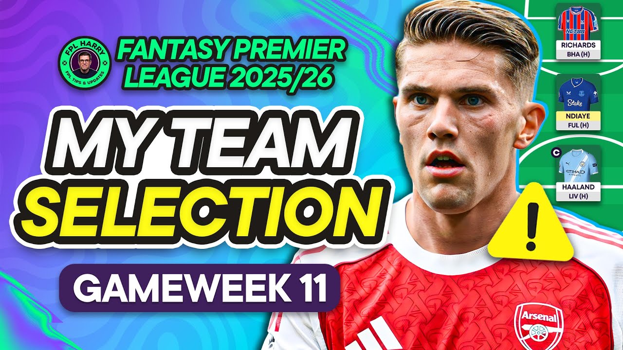 MY FPL GW11 TEAM SELECTION! 📝 Gyokeres Injured ⚠️ | Fantasy Premier League Tips 2025/26
