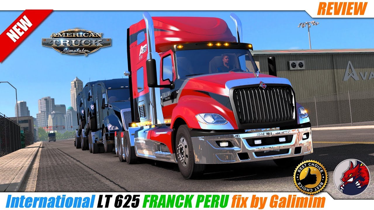 ATS (1.35) | International LT 625 (2019) by FRANCK PERU (fixed by Galimim) - review