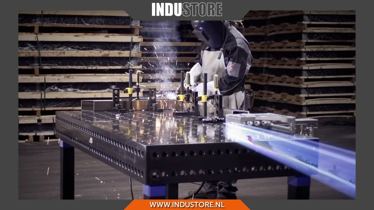 Industore: Siegmund Lastafel | Test Professional Extreme opspantafel: Extreem harde, robuuste tafels