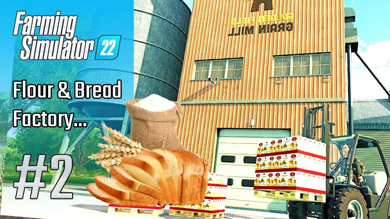 #2 Farming Simulator 22 - Starting Flour & Bread Factory | in Hindi