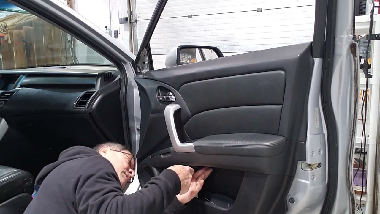 Acura rdx 2007-2012 door panel sweep removal
