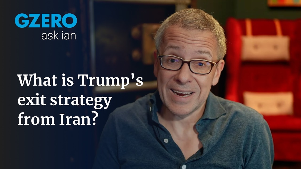 What is Trump's exit strategy from Iran? | ask ian