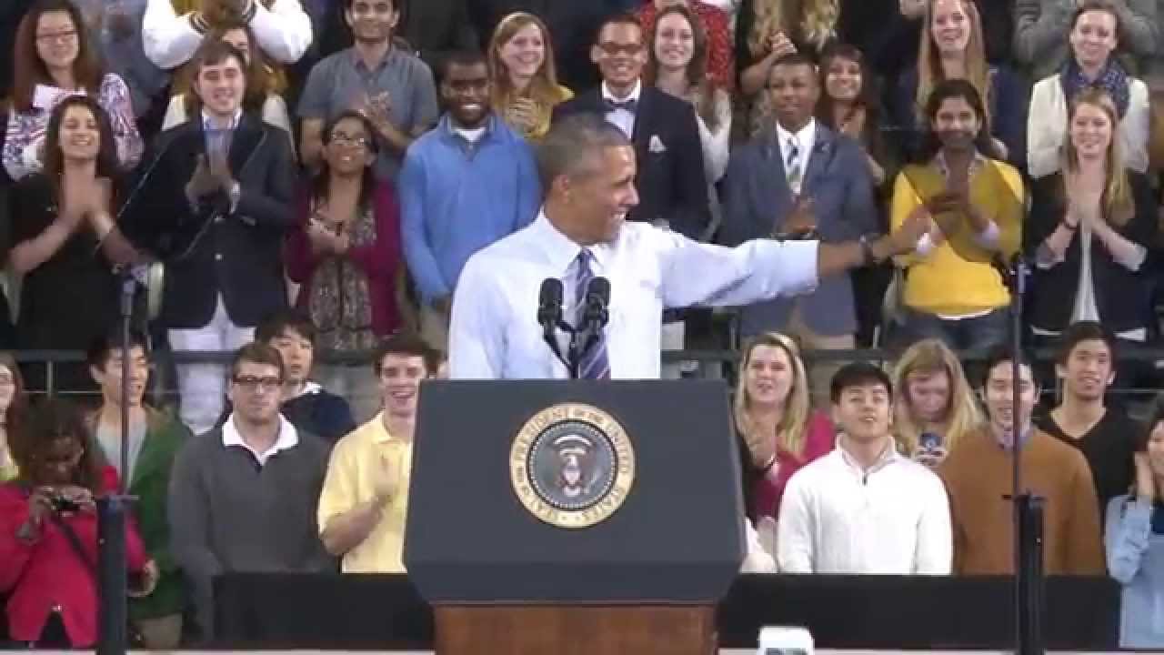 7 Memorable Moments from President Obama's Speech at Georgia Tech