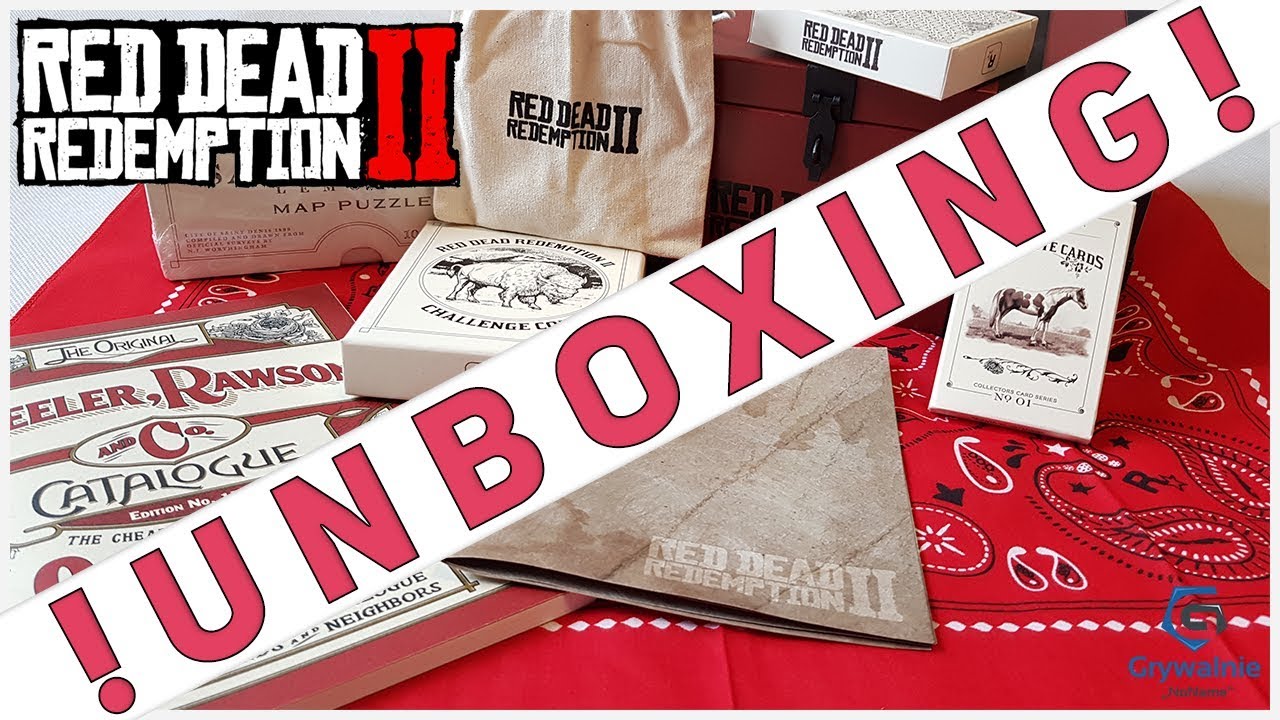 Red Dead Redemption 2 Collector's Box (Edycja Kolekcjonerska) UNBOXING