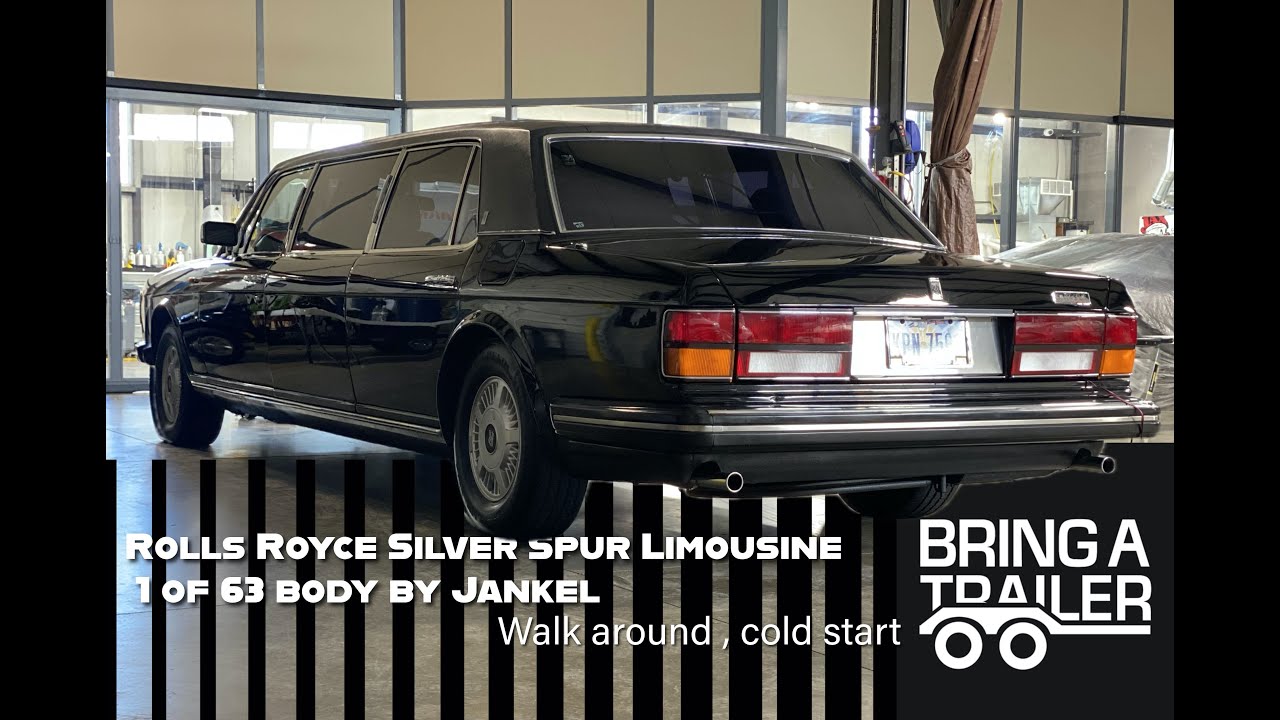 1985 Rolls Royce Silver Spur Limousine body by Robert Jankel coming to Bring a Trailer