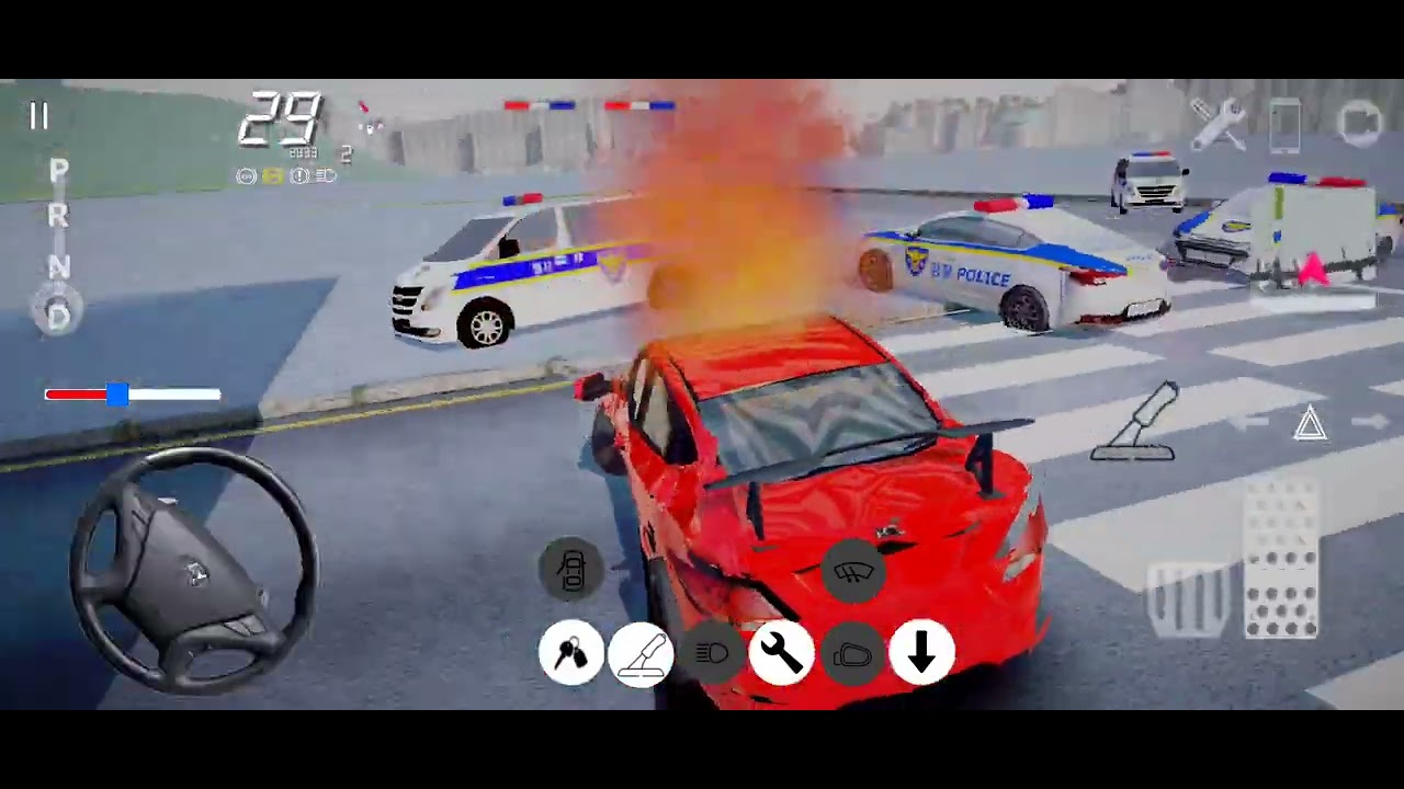 호야의 유투브 3D 운전게임 3D Driving Game을 또 해보았습니다.