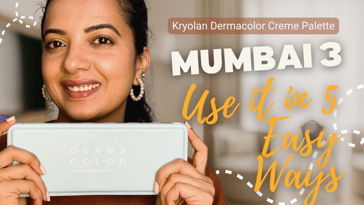 Kryolan Dermacolor Palette in Mumbai 3 ✨ Review, Tutorial & How to Use It in 5 Easy Ways