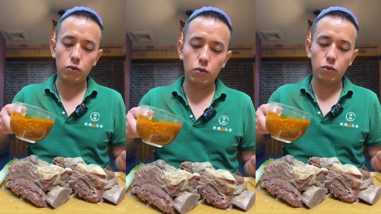 Yummy #47】I GIANT PORKBELLY😋😋..|EATING SHOW |CHINESE MUKBANG |#mukbang #delicious #belly #food 