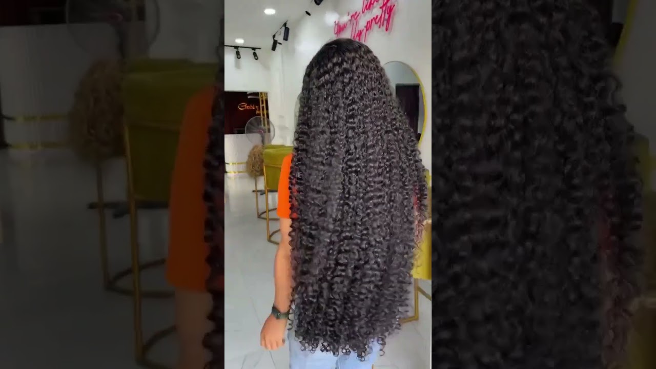 Indian Kinky Curly Hair Bundles For Full Head Sew-In  | mybombhair Review