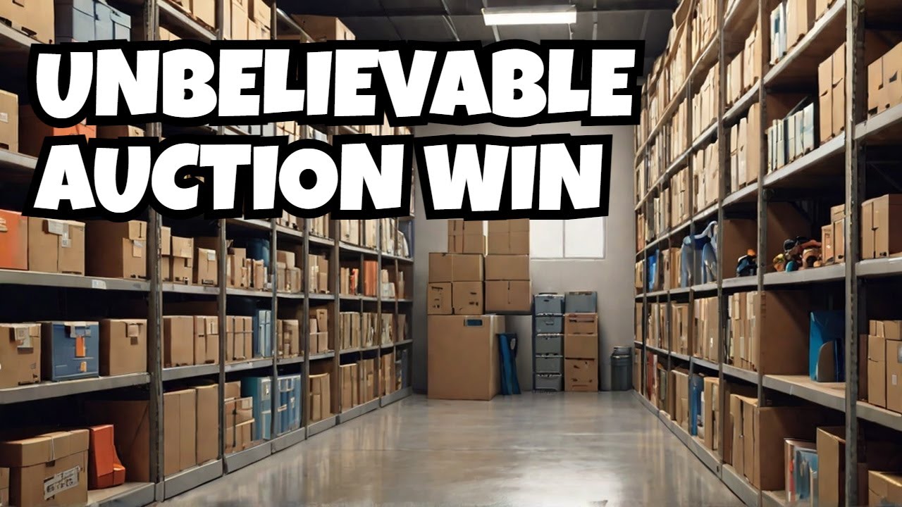 I WON 2 AMAZING FULL STORAGE UNITS AT AUCTION FOR $50!