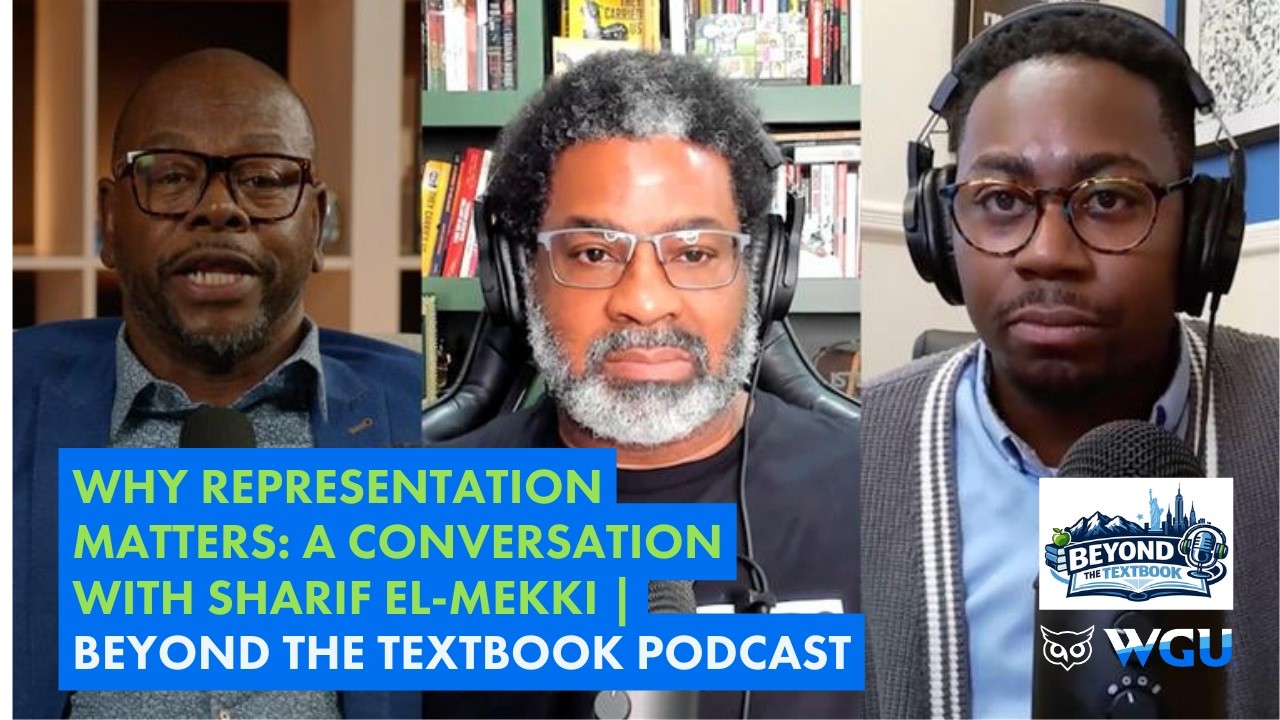 01. Why Representation Matters: A Conversation with Sharif El-Mekki | Beyond the Textbook Podcast
