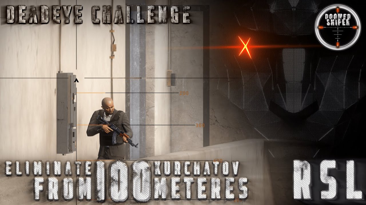 Sniper Ghost Warrior Contracts Challenge - Eliminate Kurchatov from more than 100m distance(RSL)