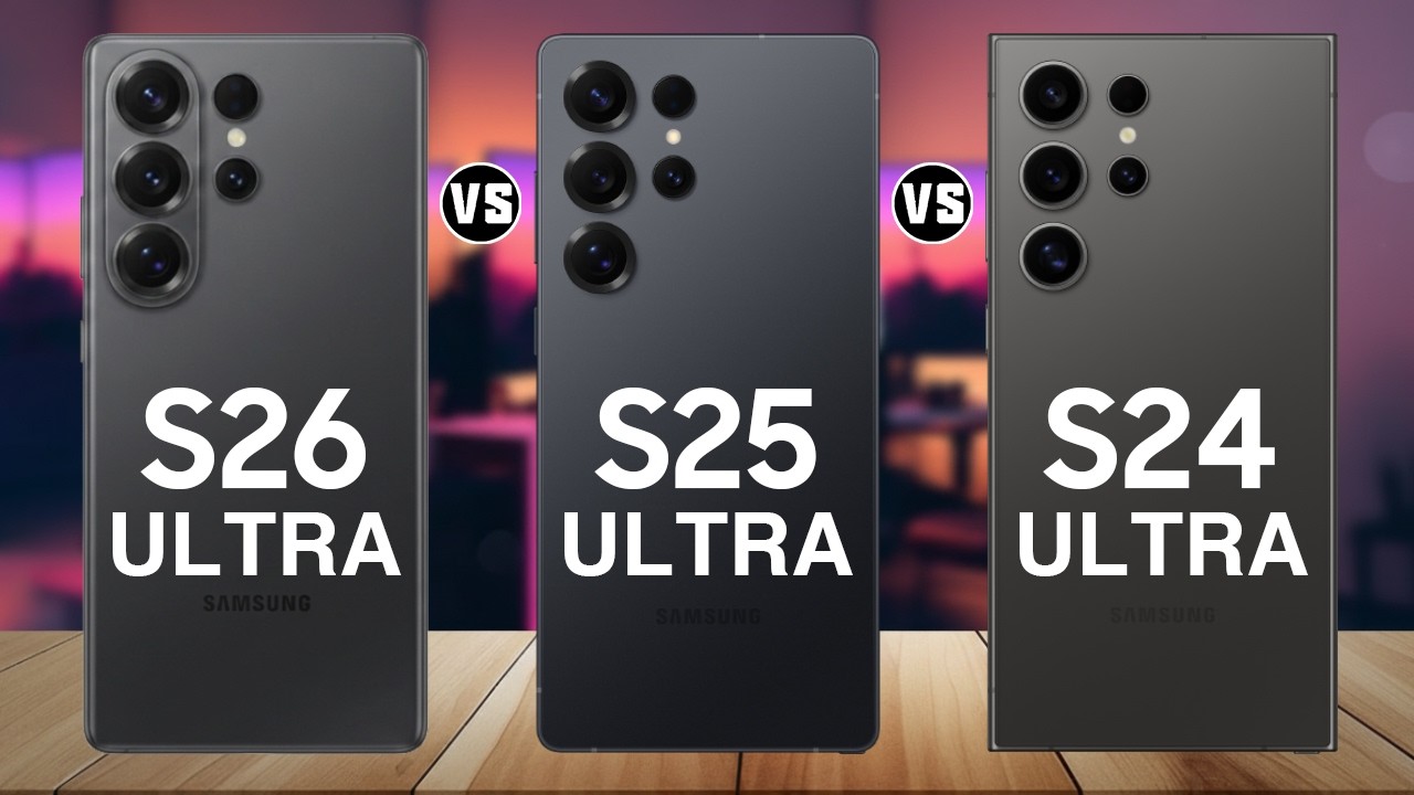 Samsung Galaxy S26 Ultra vs Samsung Galaxy S25 Ultra vs Samsung Galaxy S24 Ultra – Full Comparison