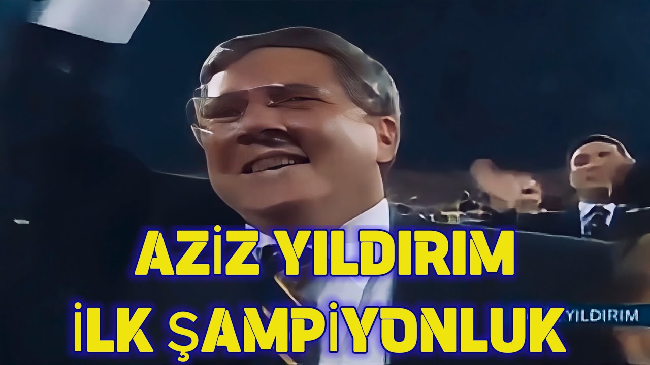 Fenerbahçe, Aziz Yıldırım İlk Şampiyonluk 2000/2001 34. Hafta Samsunspor #fenerbahçe #azizyıldırım 