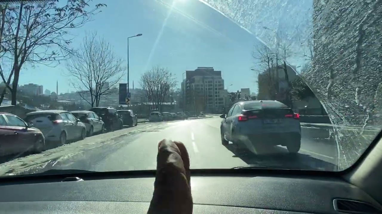  Göksel abim ile  Çift Sayı Yarım Tur Sınav Güzergahı