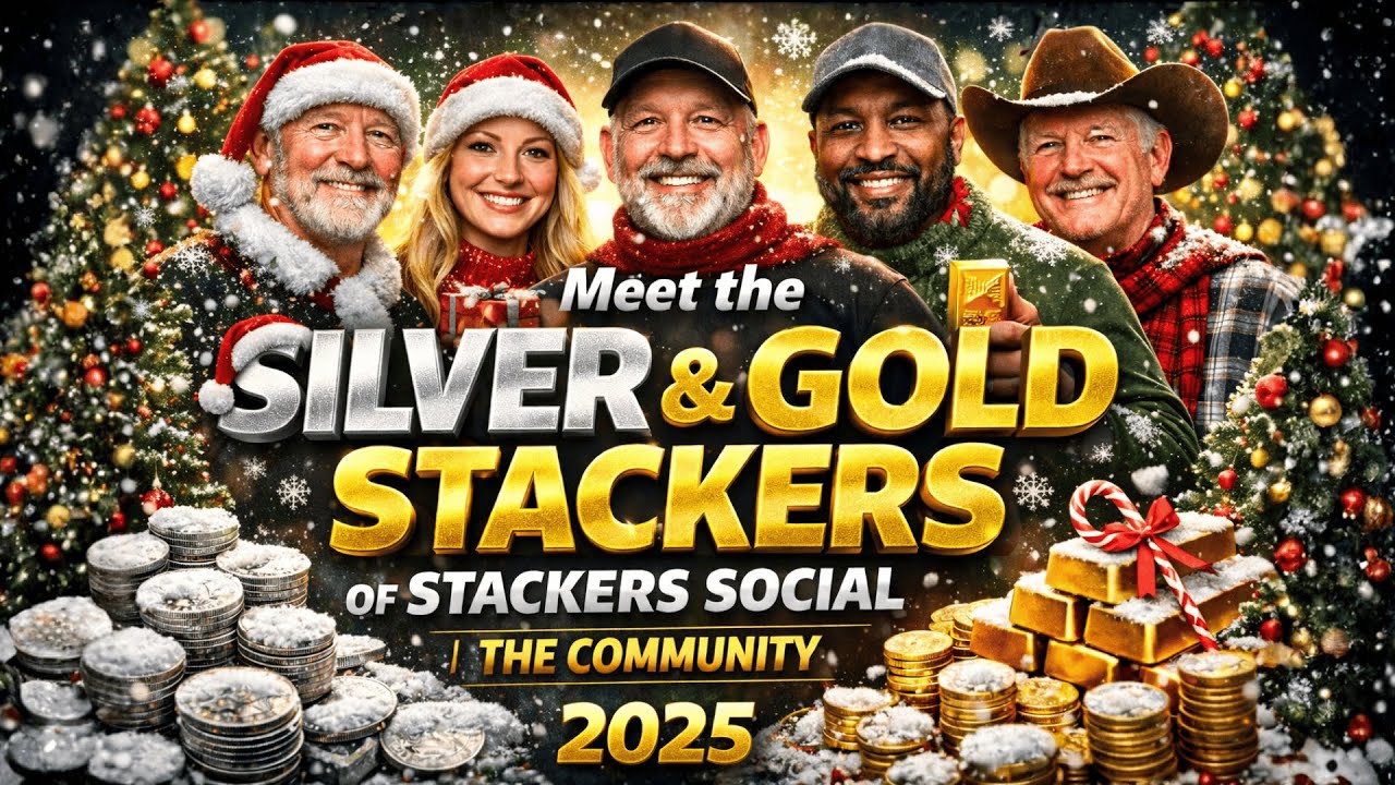 Meet the Silver & Gold Stackers of Stackers Social | Christmas Collab 2025