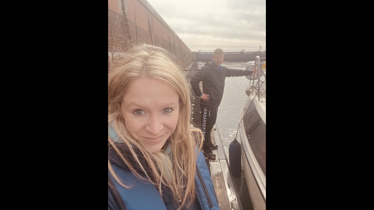 Sejler fra Danmark til Tyskland derefter til Holland på 4 dage, vi tog Kielerkanalen - Kiel Canal