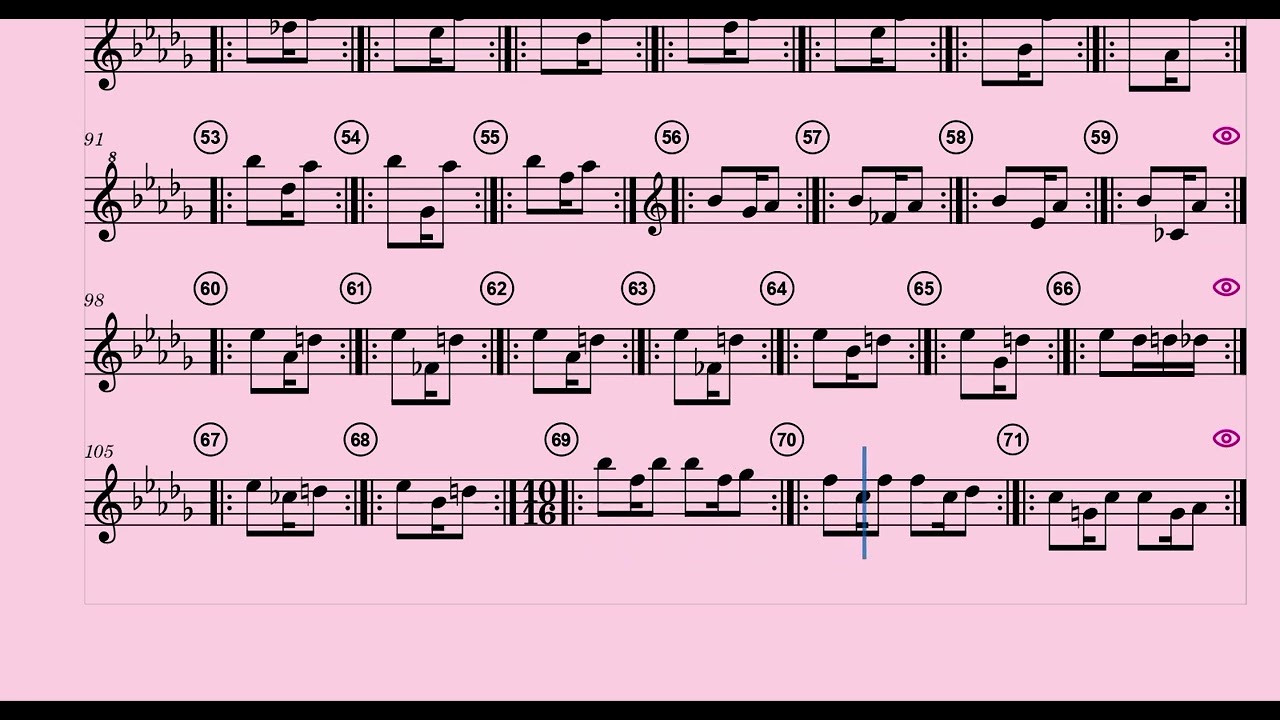 Canto Ostinato R&S&R R11 - Onevoiced - Reduced, simplified and renovated version