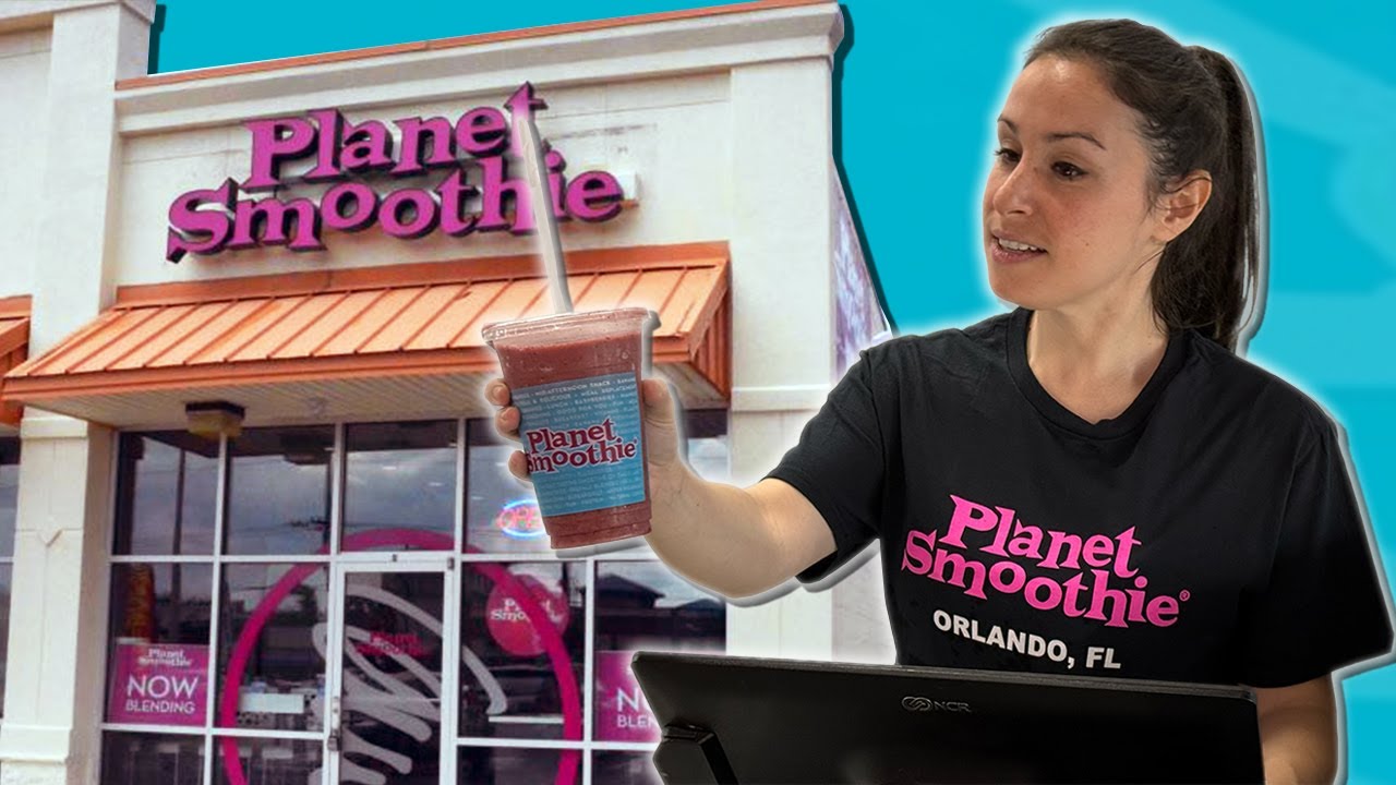 I Worked At Planet Smoothie For A Day