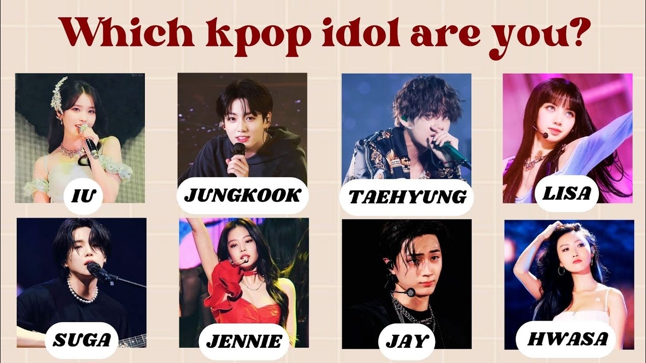 ✨ Which K-pop Idol Are You?! 💕  |  Fun Personality Quiz |  @quizgalaxtopia​