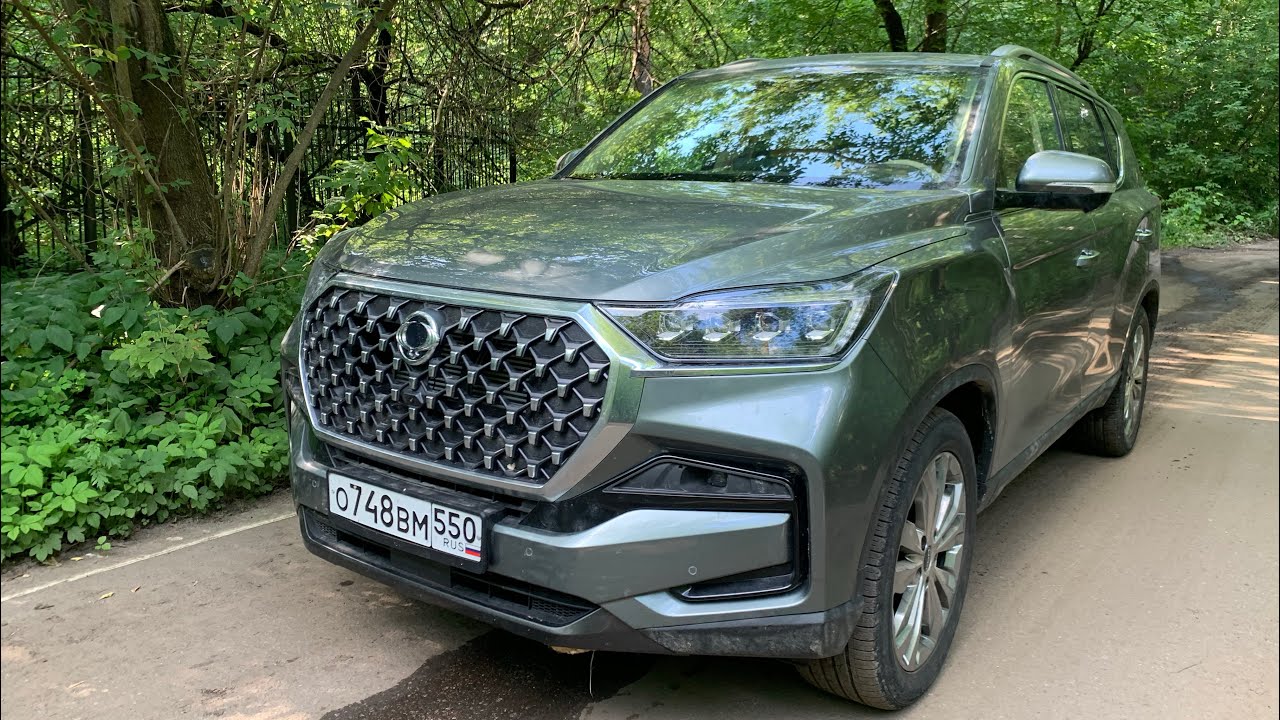Взял Ssangyong Rexton - KGM на раме 