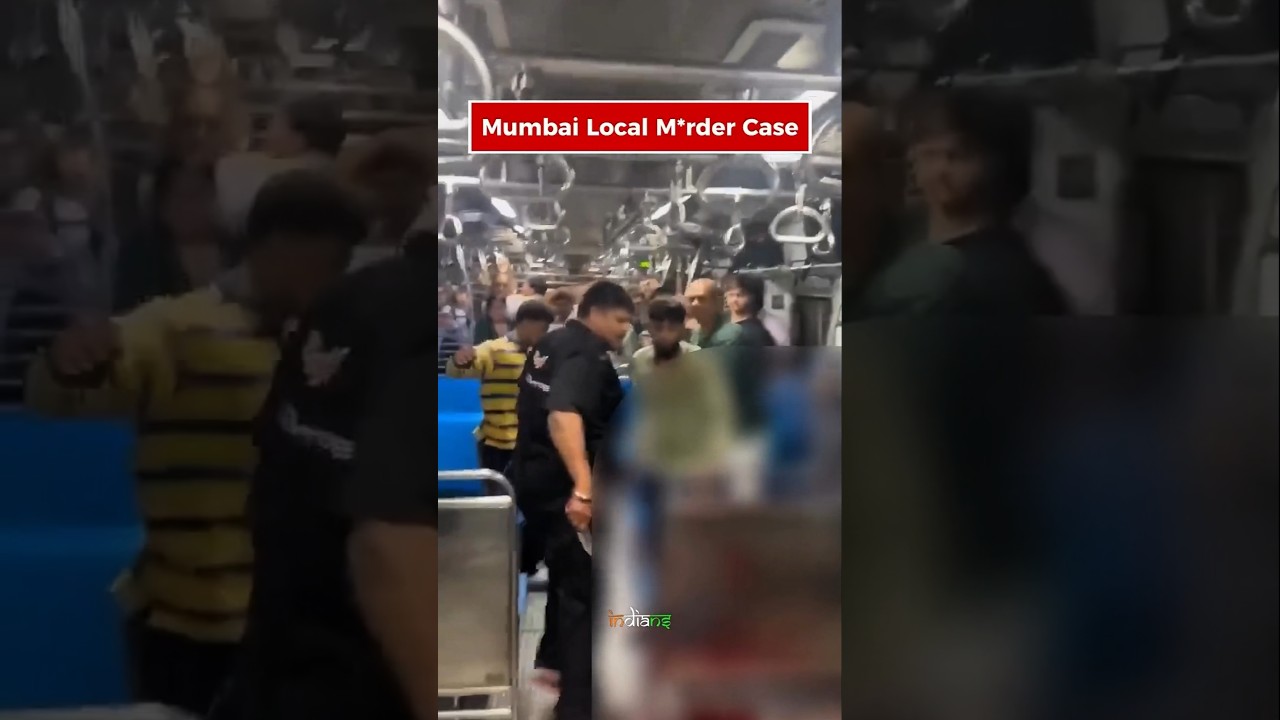 🚨 Mumbai Local Train Murder 😱 | How a Small Argument Ended a 22-Year-Old's Life 💔 #shorts