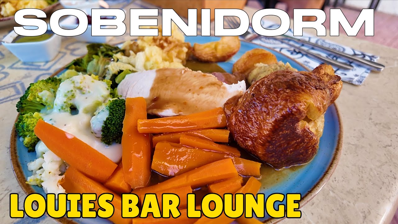 BENIDORM-LOUIES BAR LOUNGE ROAST #benidorm #sobenidorm #sobeni #benidorm2025 #foodie #food
