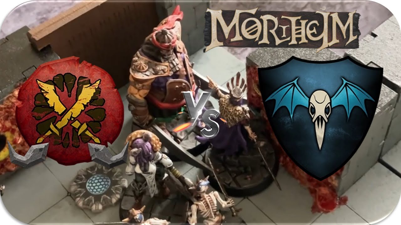 Ogre Maneaters vs. Restless Dead | C1R2 | riggedy Mordheim Dungeon Battle Report
