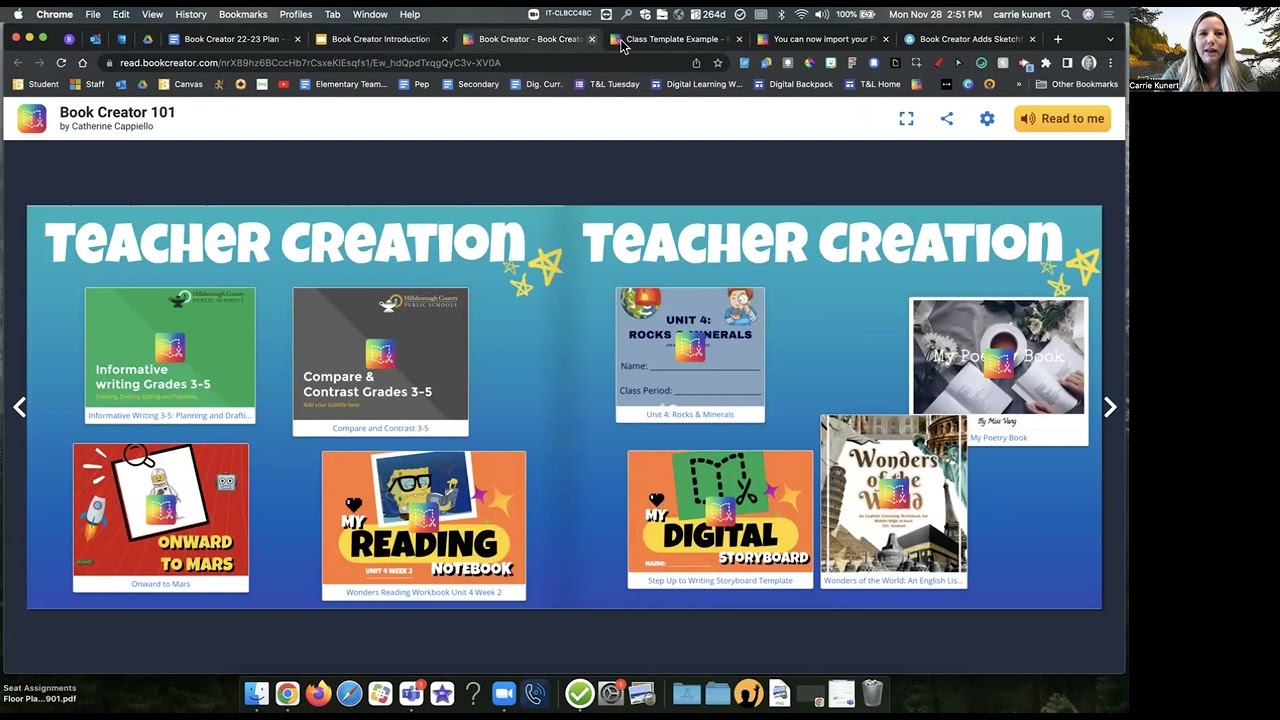 Digital Journals in Book Creator Short and Sweet Session 11 28