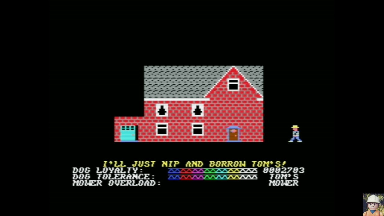 Hover Bovver Commodore 64 - Llamasoft, 1983