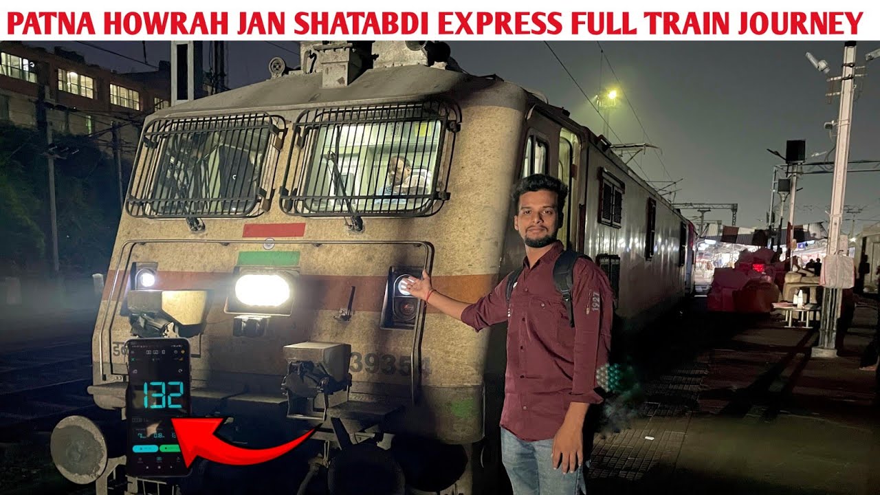 Patna Howrah Jan Shatabdi Express Train Journey | Howrah Jan Shatabdi express | Sonu Travel Vlogs