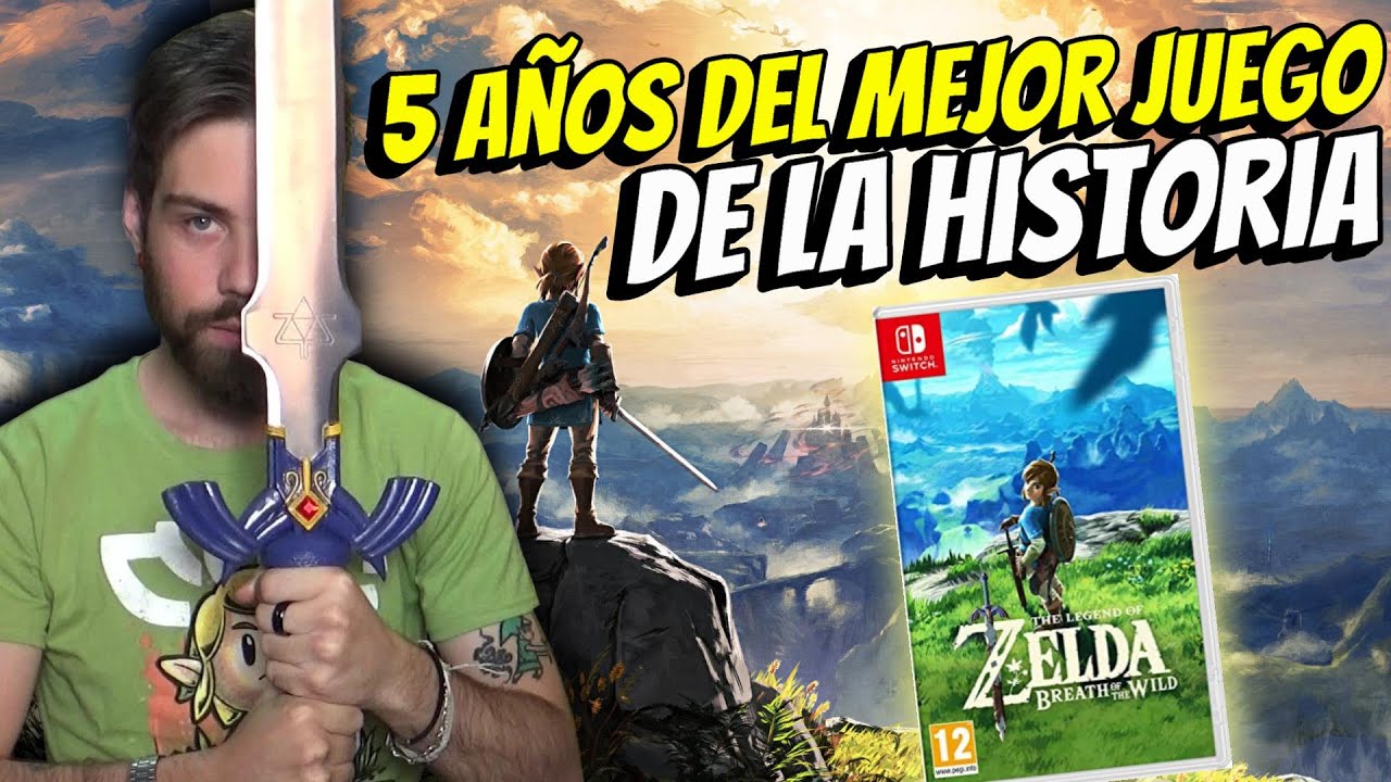 Hace 5 años que salió Zelda Breath of the Wild: El Mejor Juego de La Historia! Así fue su Salida!