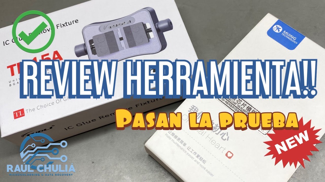 📣 HERRAMIENTA REBALLING 😎 MIJING Z21 y TUOLI TL-15A ✔ REVIEW ❗❗