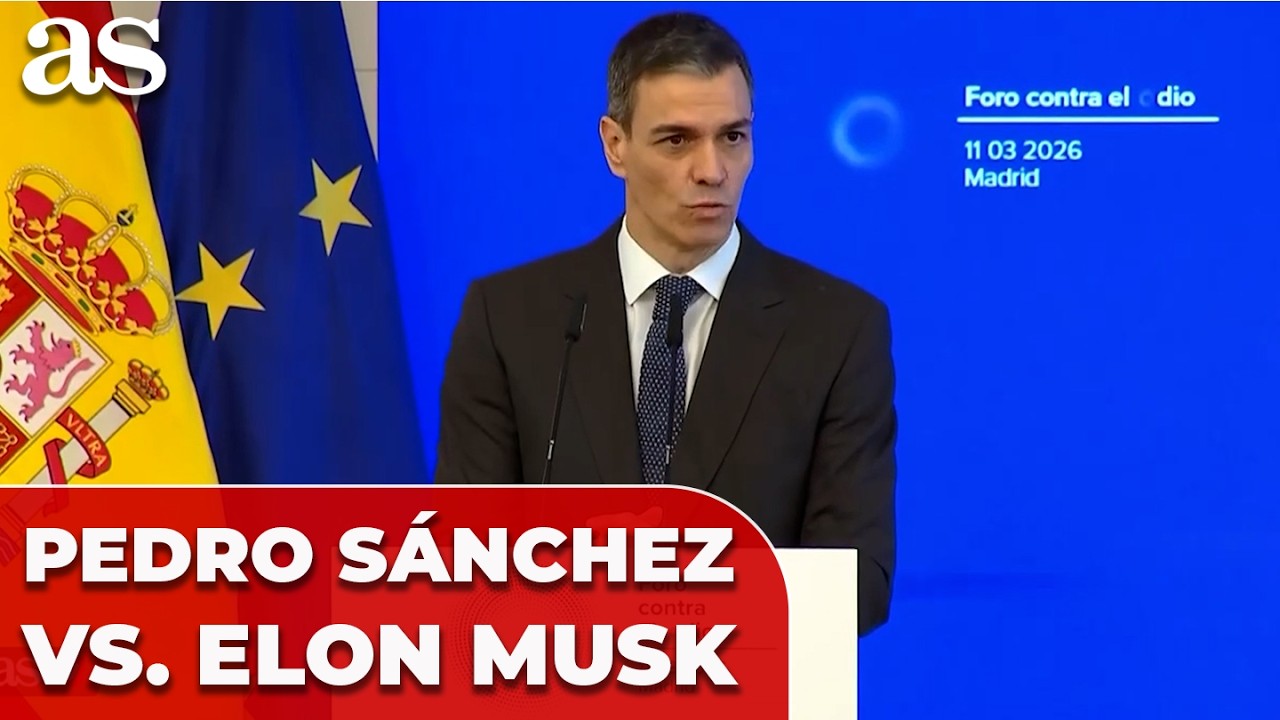 Pedro Sánchez CARGA DURAMENTE contra ELON MUSK : aumento del 50% de los DISCURSO DE OCIO en X