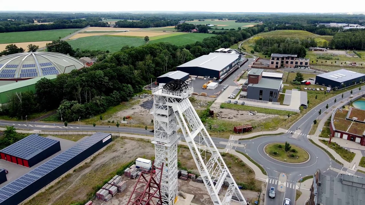 F&ouml;rderturm Bergwerk F&uuml;rst Leopold Dorsten