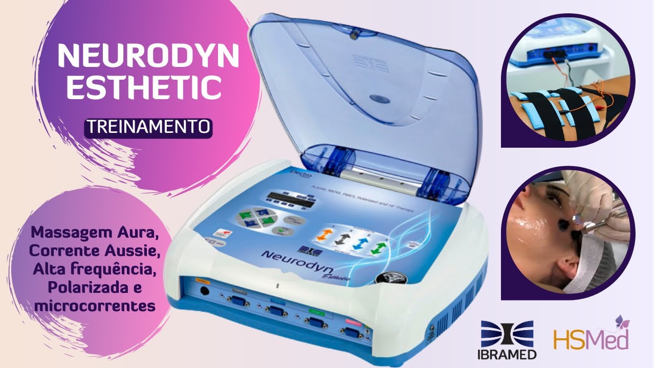 Neurodyn Esthetic Ibramed - Multicorrentes e Alta Frequência com 06 Canais | Treinamento