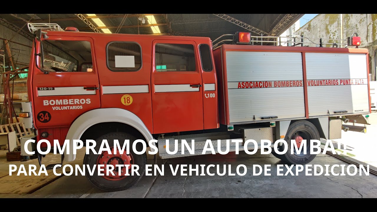 🚒 Compramos un autobomba para convertirlo en vehiculo de expedicion | Seria_Epico #1