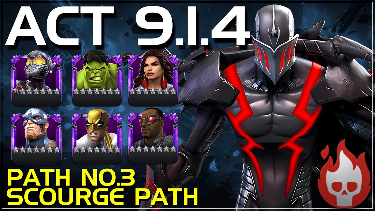 MCOC: Акт 9.1.4 - Путь 03 - Путь Бича - Верховный Маг против Вокса - 2024