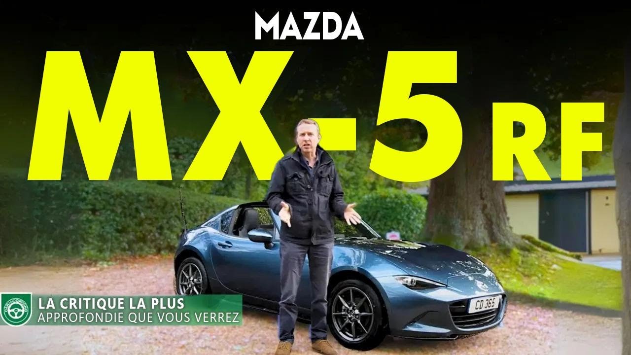 Essai de la Mazda MX-5 RF : le cabriolet sportif ultime ?