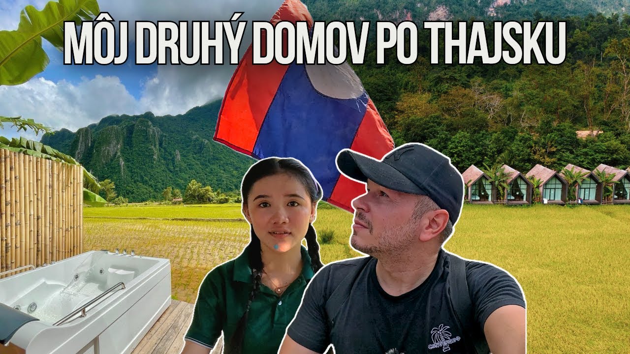 Po tomto vlogu definitívne mením názor na Laos | Vang Vieng, Laos