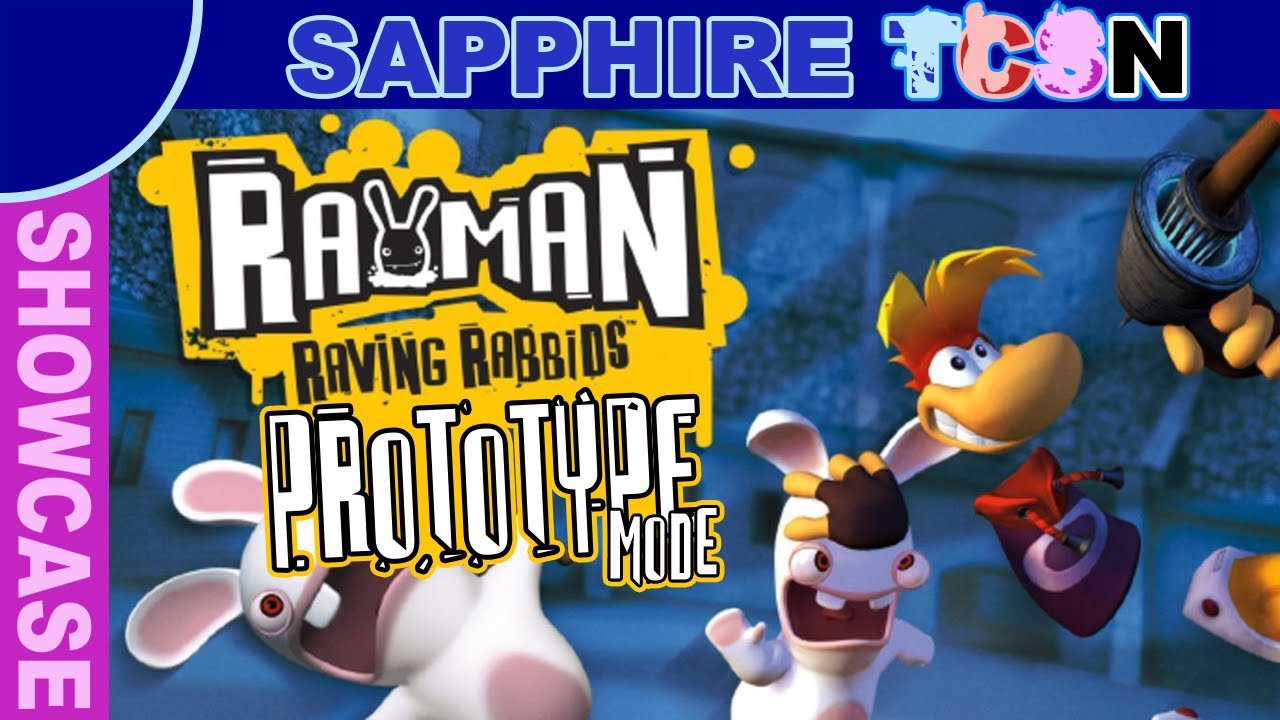 Rayman Raving Rabbids Prototype Mode【Showcase】