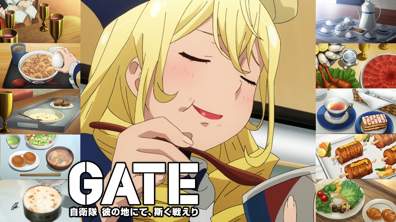 EVERY FOOD from Gate: Jieitai Kanochi nite, Kaku Tatakaeri